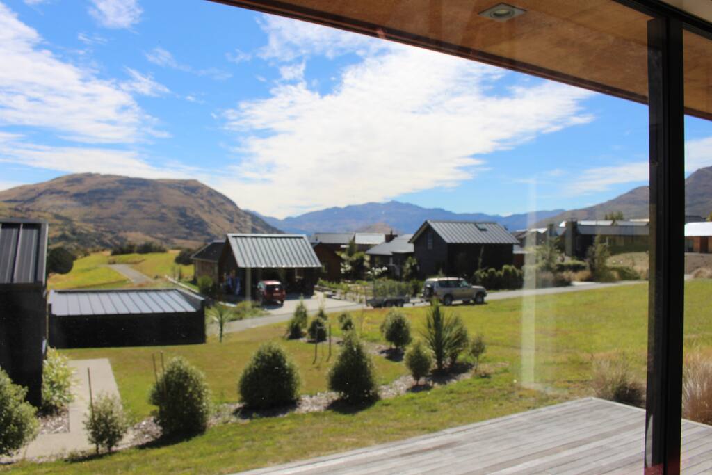 Lovely views from deck