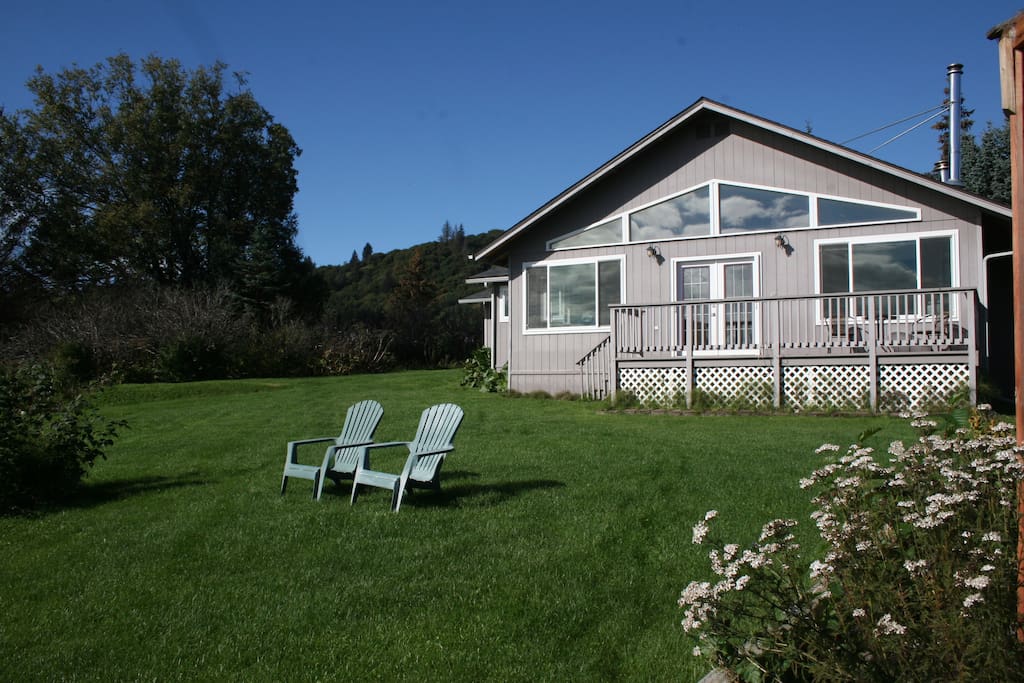 Our home offers in-town comfort and quiet relaxation.