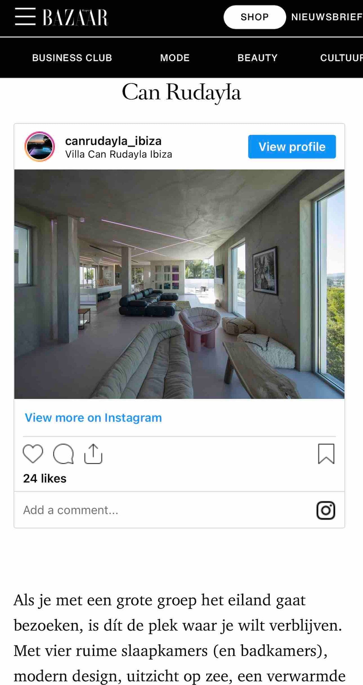 Can Rudayla - Featured in CN Traveller & H Bazaar 3