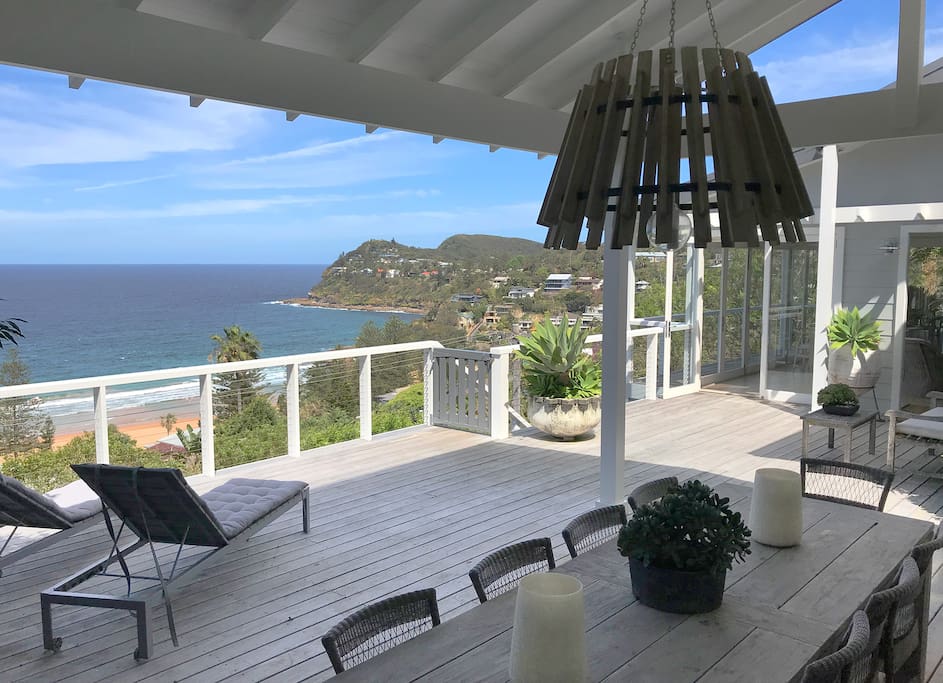 From Cabana looking south across deck
