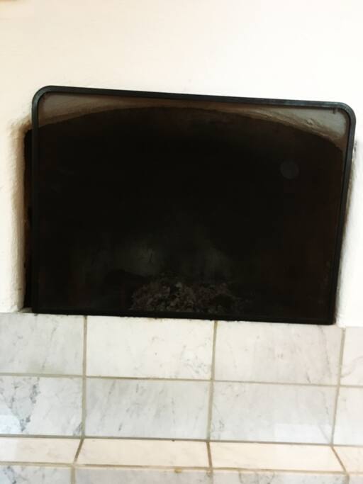 Kamin im Wohnzimmer