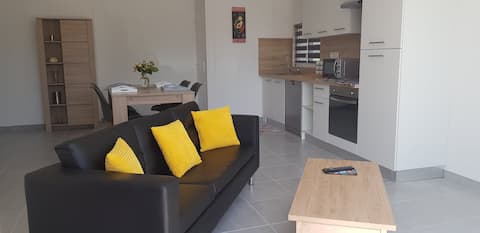 Top Airbnb: Indigo – Gîte Entre Terre et Mer – Apartment à Ille Et Vilaine