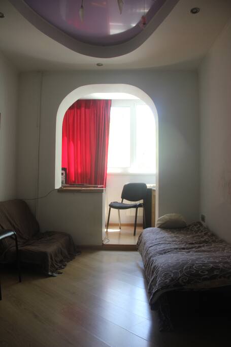 The room