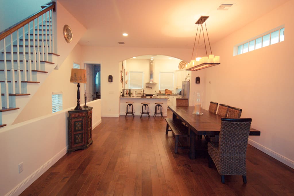2nd Floor with beautiful Large Dining Table