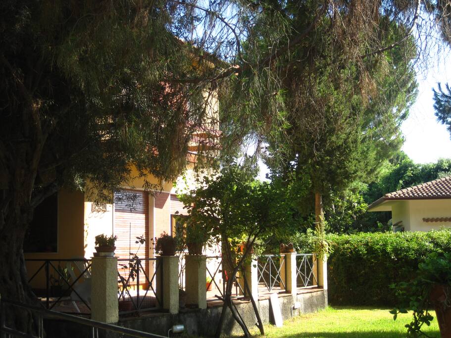 External view of the house