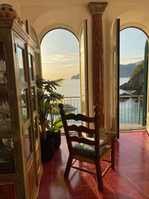 Villa Il Conventino delle 5 Terre Seaview AC & Wi-Fi