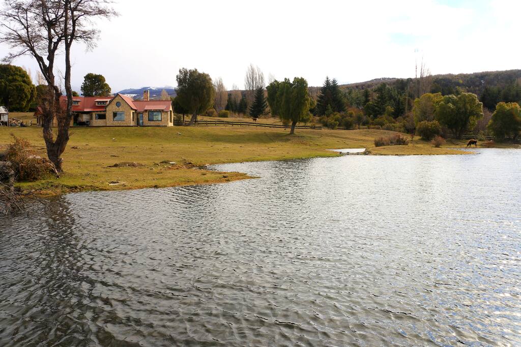 View of the house and surroundings