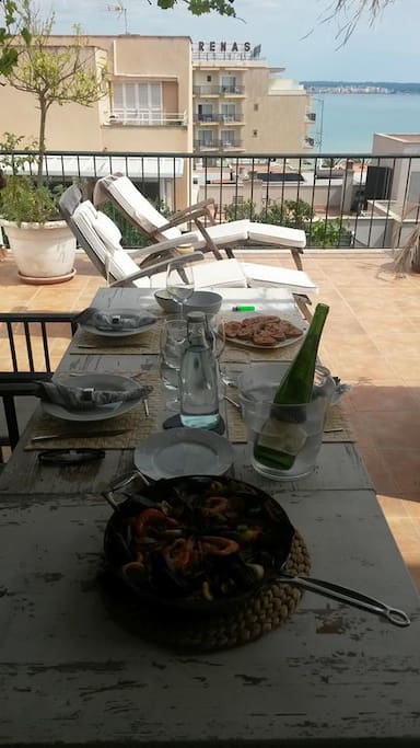 La terraza
The terrace