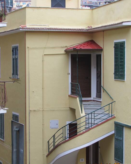 Ingresso all'appartamento