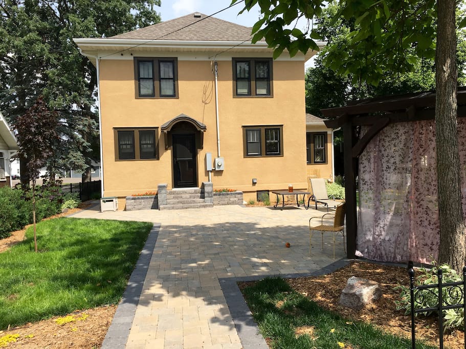 House as seen from where guest parking is located