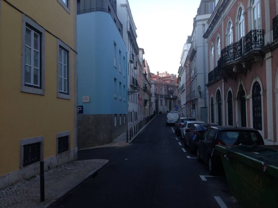 Rua Cecílio de Souza em direção a rua da Escola Politécnica