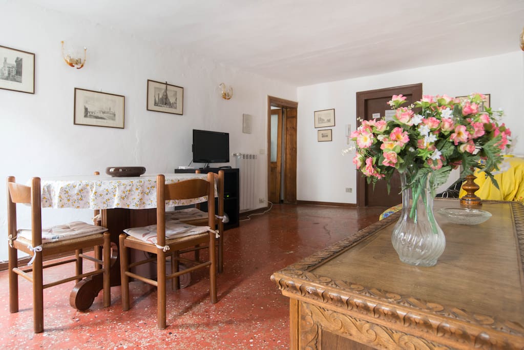 Ingresso e soggiorno