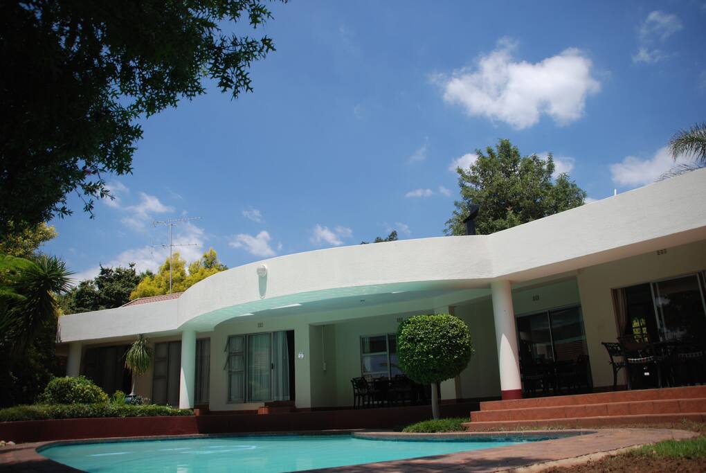 The sparkling pool