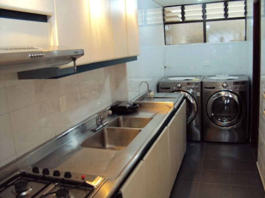 Cocina integral totalmente equipada