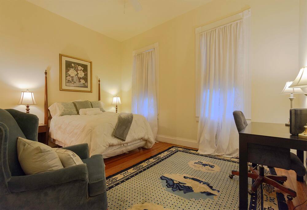 Guest Bedroom with Computer Desk