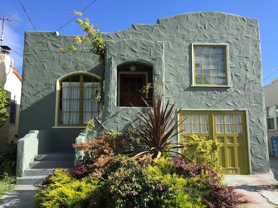 Our Newly painted house. Front View.