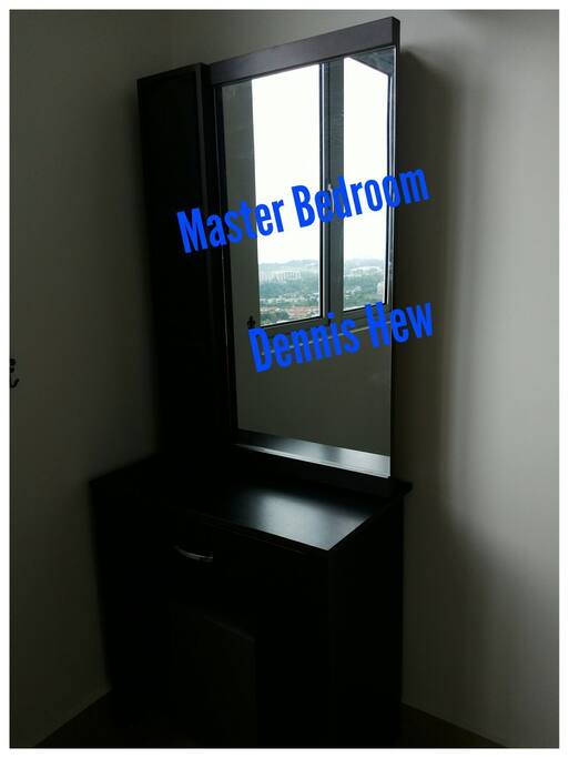 Master Bedroom Cosmestic Table view