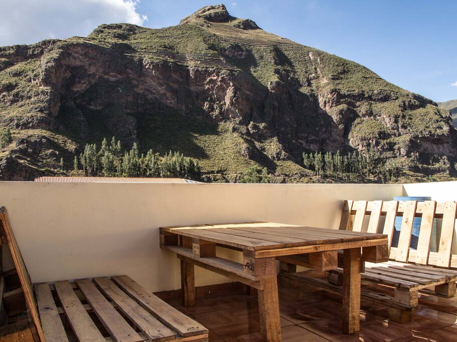 Desayuna, almuerz o cena con vistas al Intihuatana