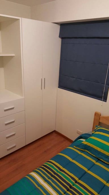 Private room with plenty of storage room for your clothes and personal belongings
