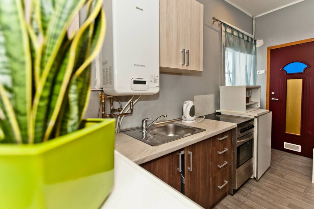 Fully equipped kitchen