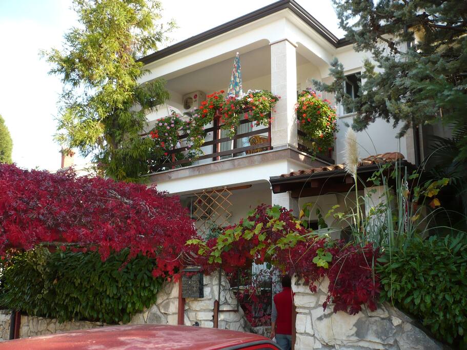 Entrance to the house