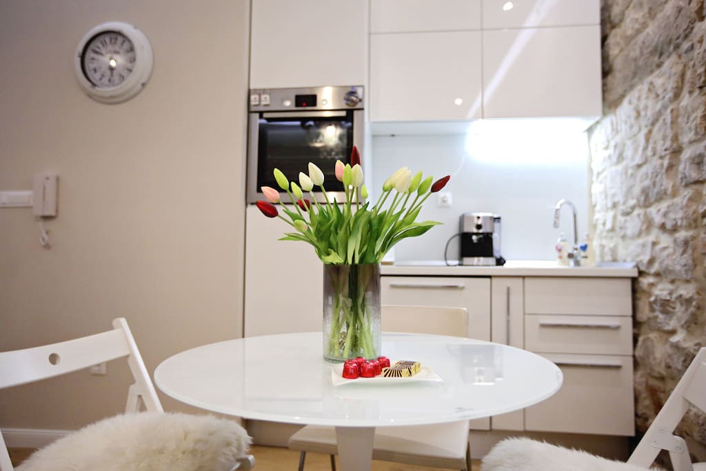 Highly equipped kitchen