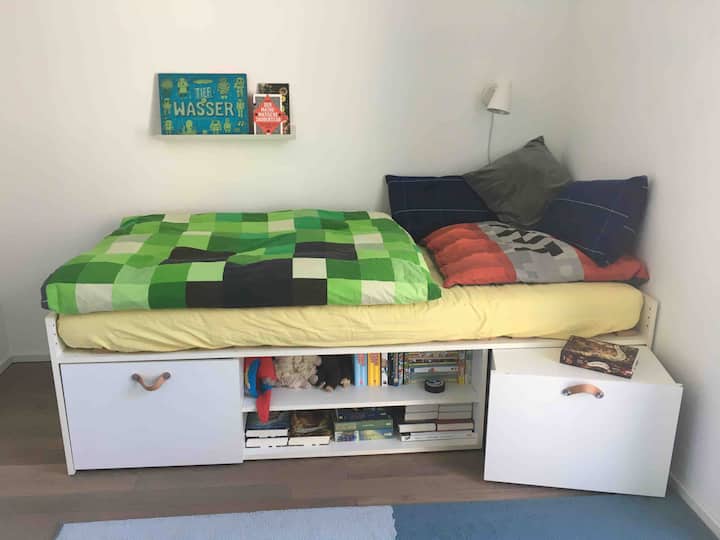 2号卧室， 90 x 200厘米