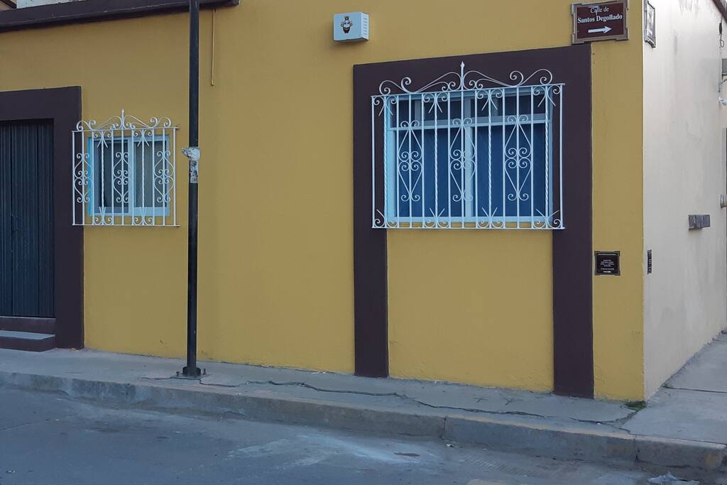 fachada de la casa