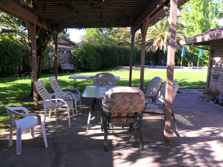 Covered Patio Area