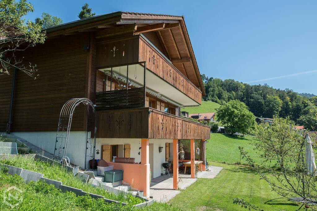 View from the side