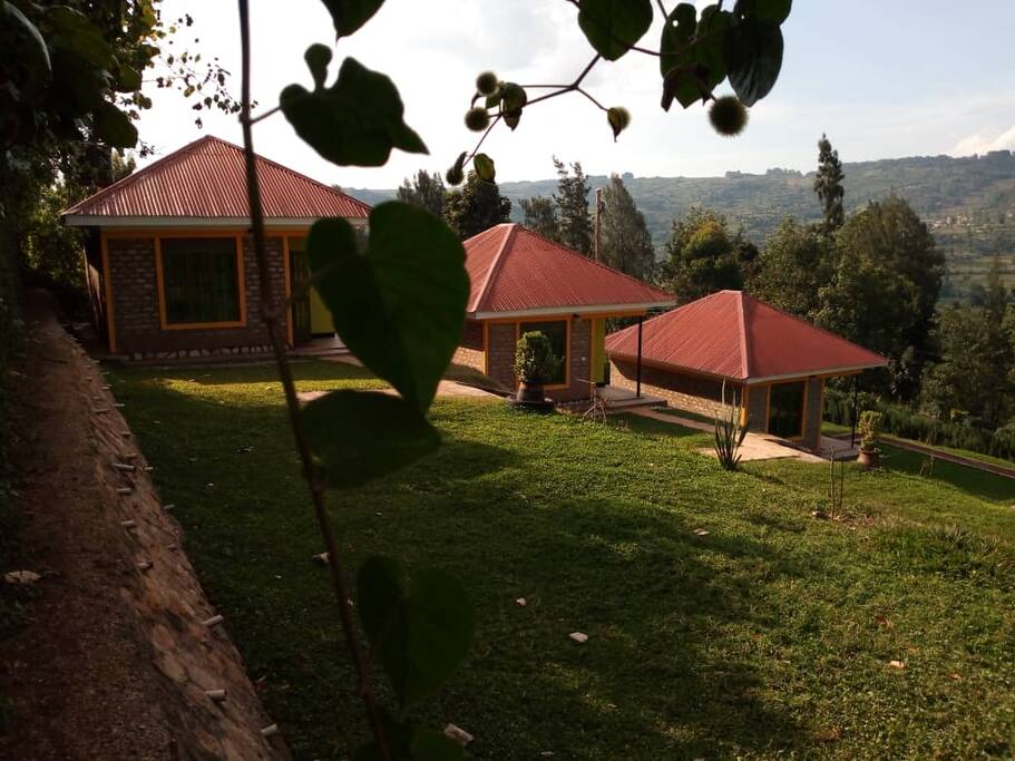 View of the bungalow from outside