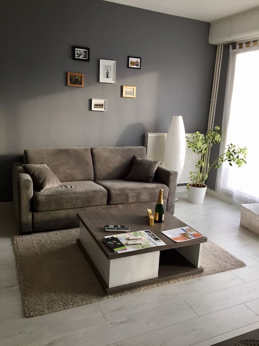 Nouveau canapé convertible
(sofa bed)