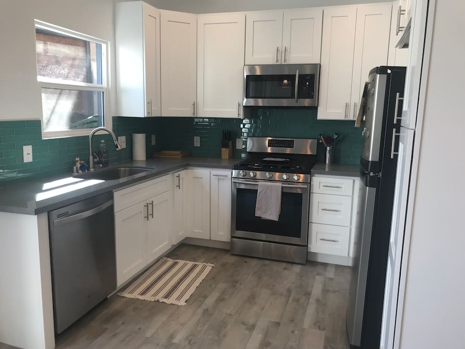 Brand new kitchen.