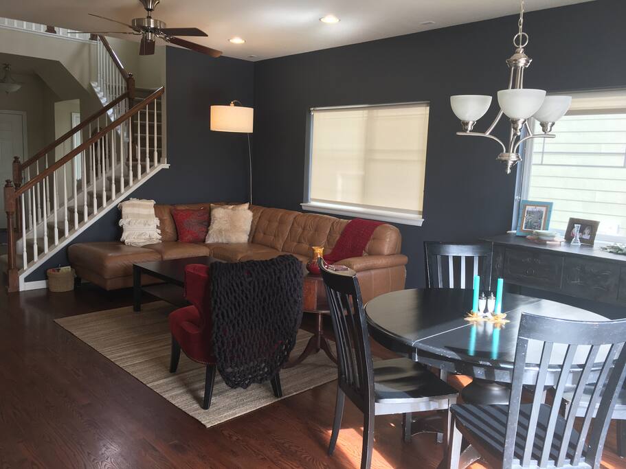 Cozy open-plan living