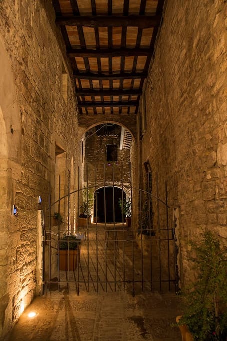 Residenza la corte, l'ingresso
