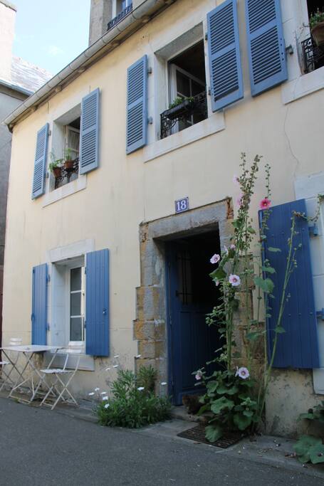 Vue extérieure de la maison