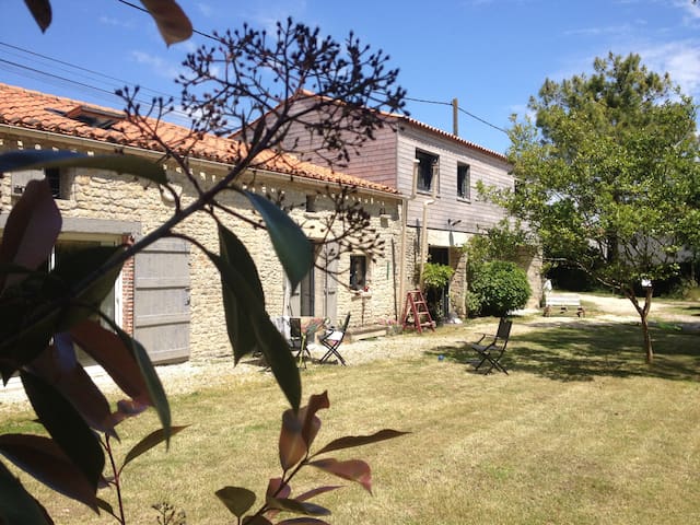 Longère in the marsh poitevin