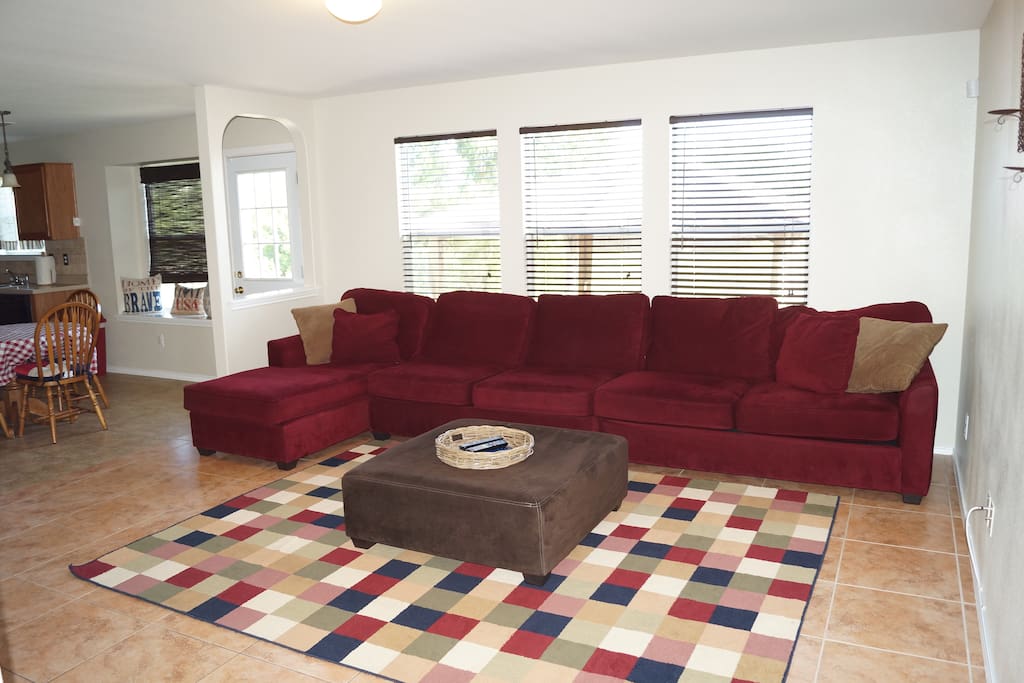 Tons of comfy seating