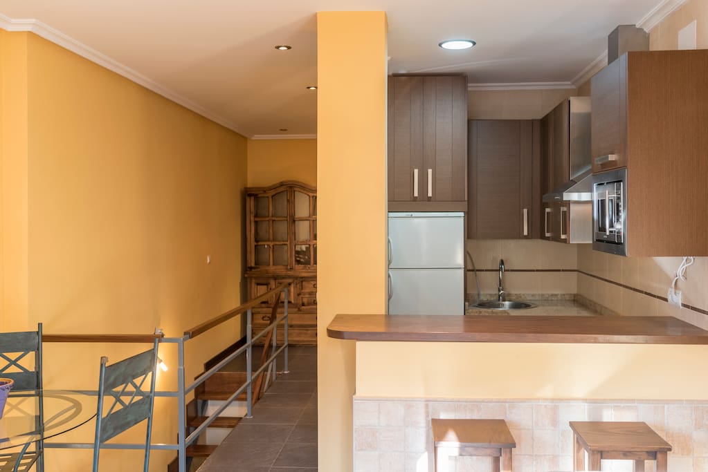 Cocina al salón