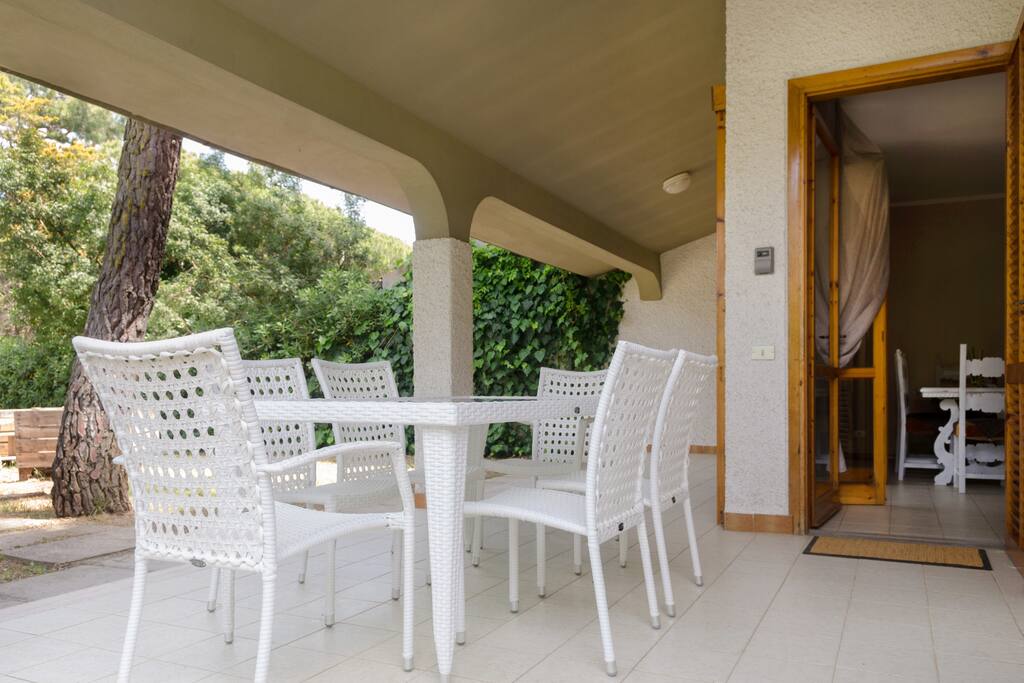 Patio della casa