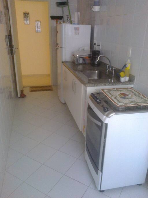 Cozinha e área de serviço