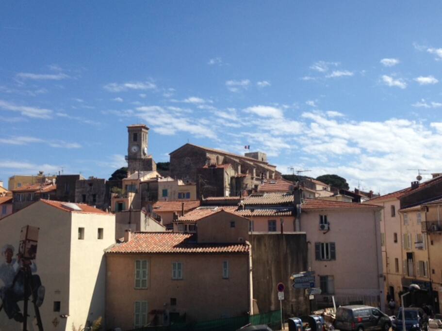 View on the terrace
Vue de la terrase-