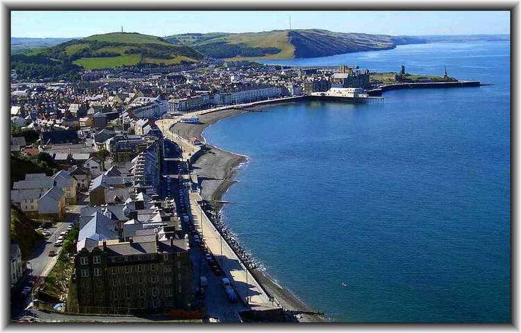 Aberystwyth, royaume uni – airbnb Lit 2 place victorien