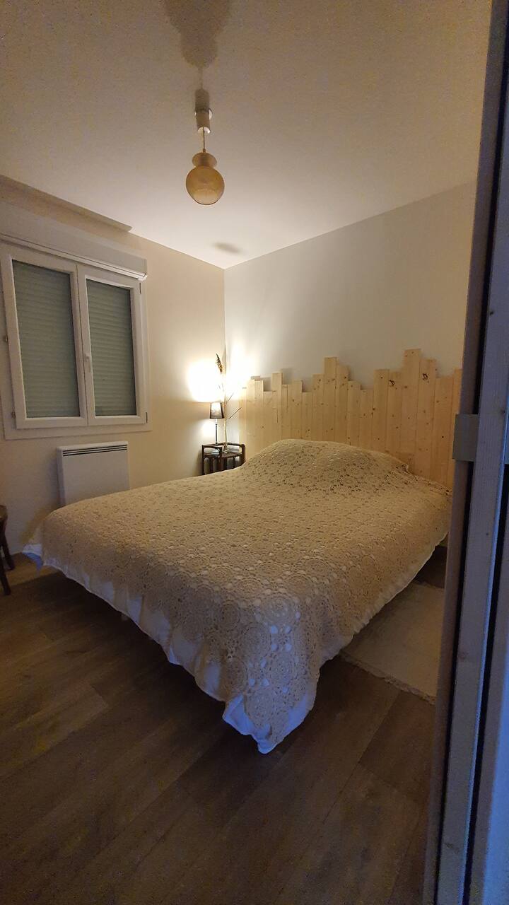 Chambre 2
Lit 180x200 (lits jumeaux)