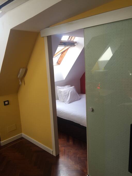 Door to the bedroom