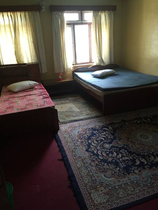 One of 6 bedrooms. Includes blankets, closer and shared bathroom.