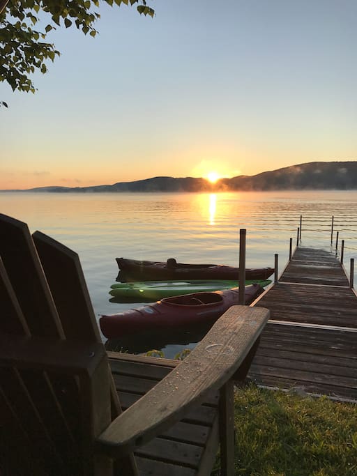 Use of the private Dock, kayak, SUP, and pedal boat included in rental.