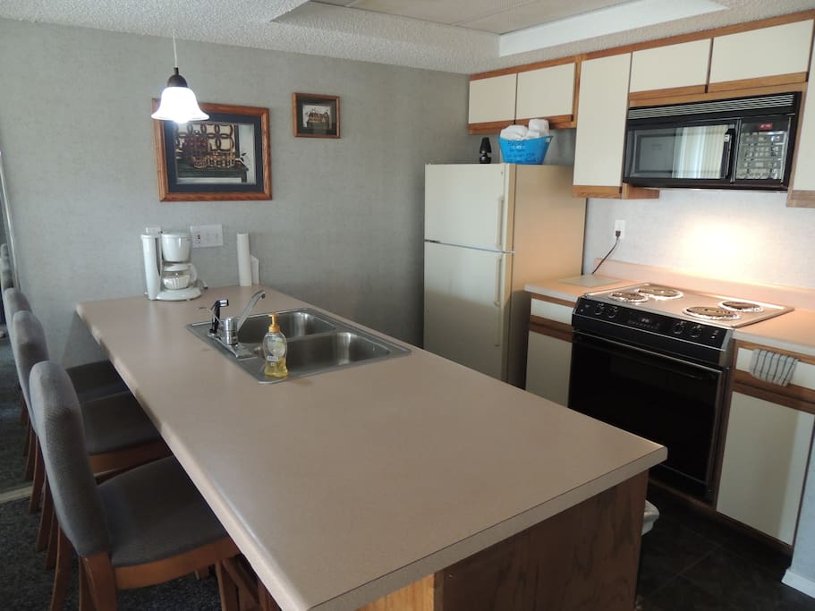 Fully equipped kitchen