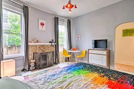 The suite at the rainbow bungalow