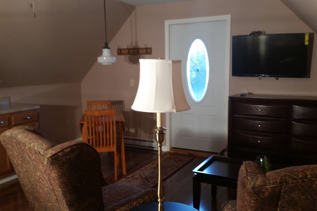 Sitting area.